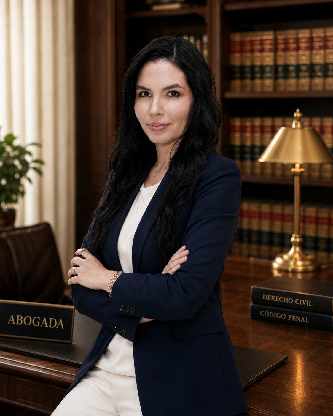 Professional portrait of Abg. Yemima L. D. Ocampos Vera